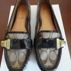 COACH PAULEEN LOAFERS 7 1/2 A0236 F2070/K11
